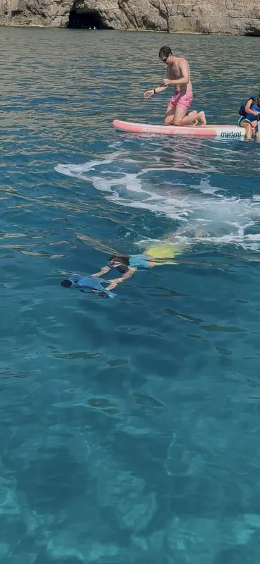 Snorkel en cala del Cabo Salou